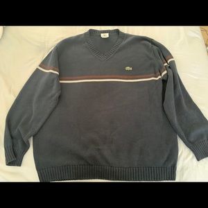 Vintage MEN’s Lacoste Sport v-neck sweater L/XL